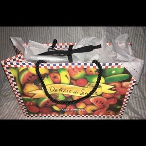 🎁 2 Dolce & Gabbana Gift Bags 🎁